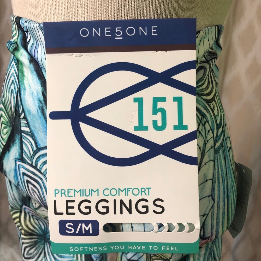 ONE5ONE 151 NWT Premium Comfort Leggings S/M - Picture 3 of 5